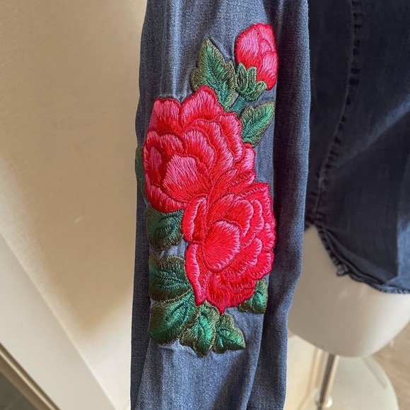 Express Light Denim Shirt - Picture 4 of 6